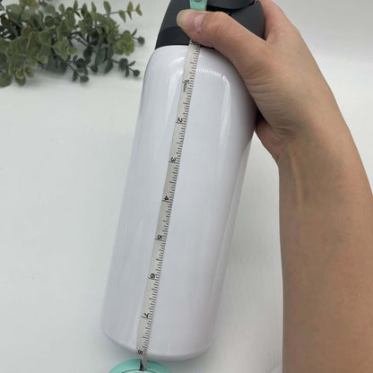 Sip & Flow 32oz with Coloured Lids Sublimation Tumbler