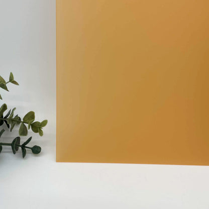Frosty Orange - Dualuxe Cast Acrylic Sheets 1211