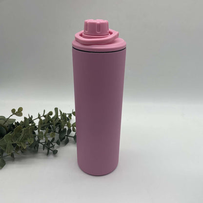 20oz Coloured Dual Lid Sublimation Water Bottles