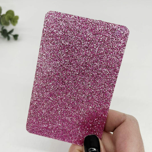 Pink - Glitter Cast Acrylic Sheets 1115