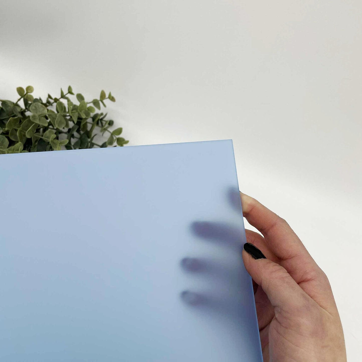 Frosty Blue - Dualuxe Cast Acrylic Sheets 1212