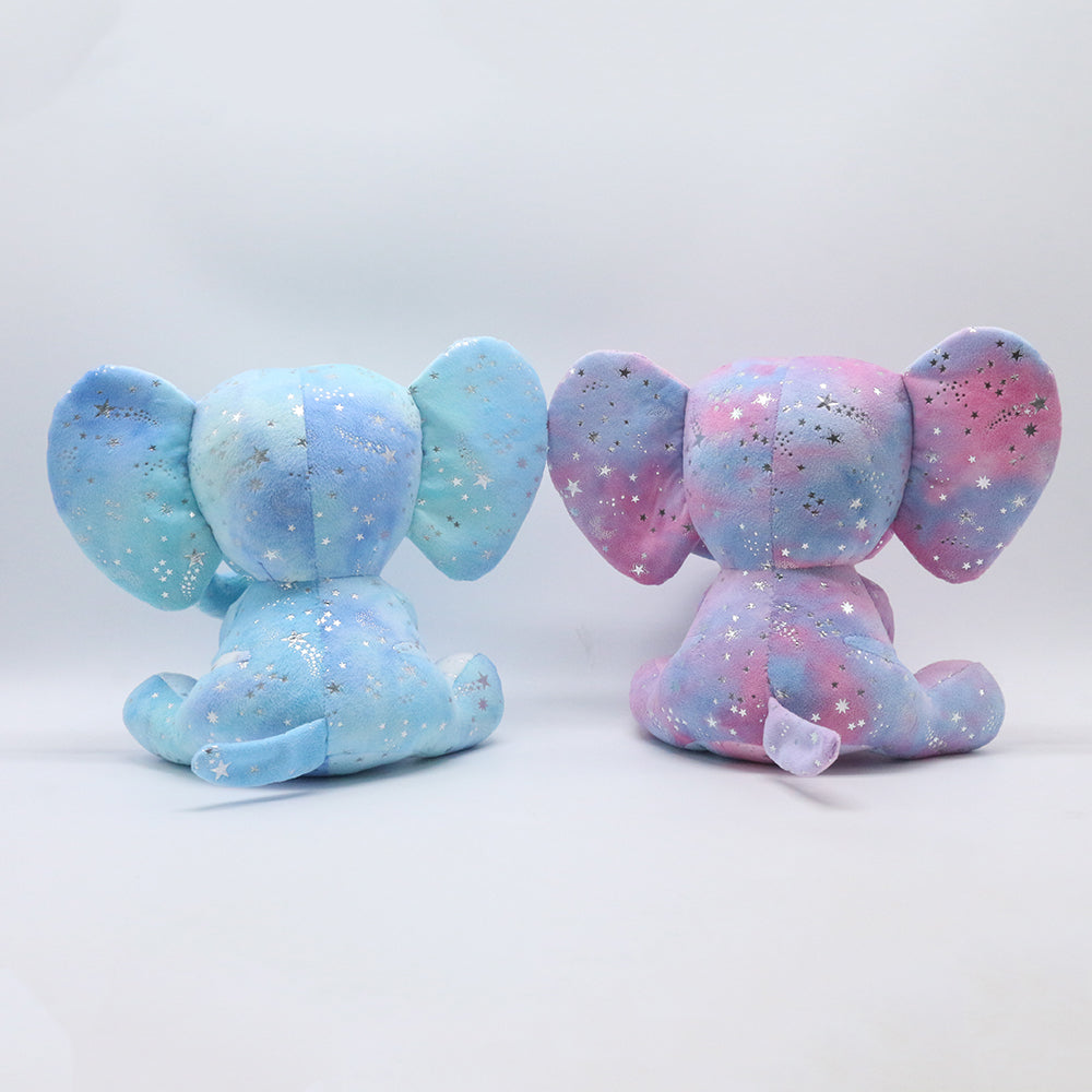 Starry Plush Birth Stat Elephant