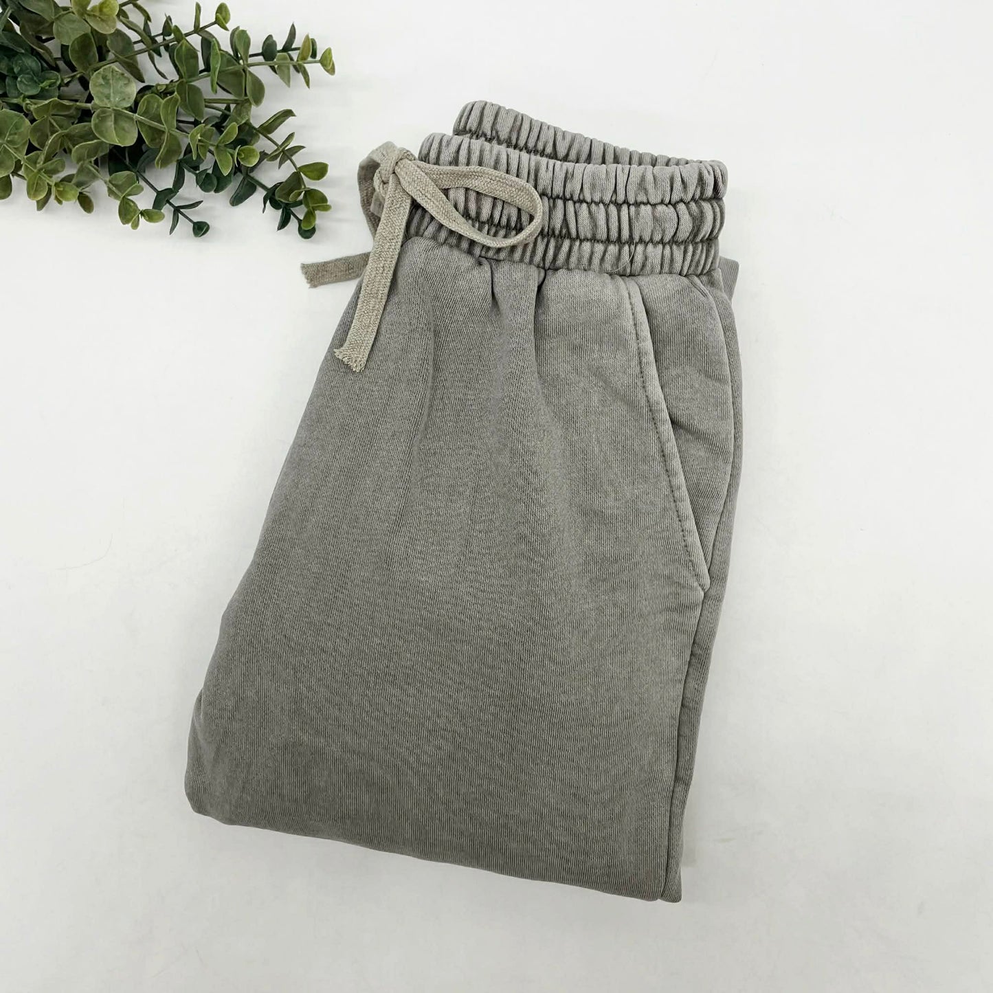 Adult Pigment Dye Cotton Joggers