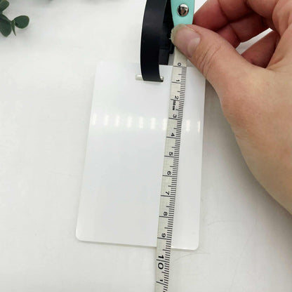 Acrylic Luggage Tag for Sublimation