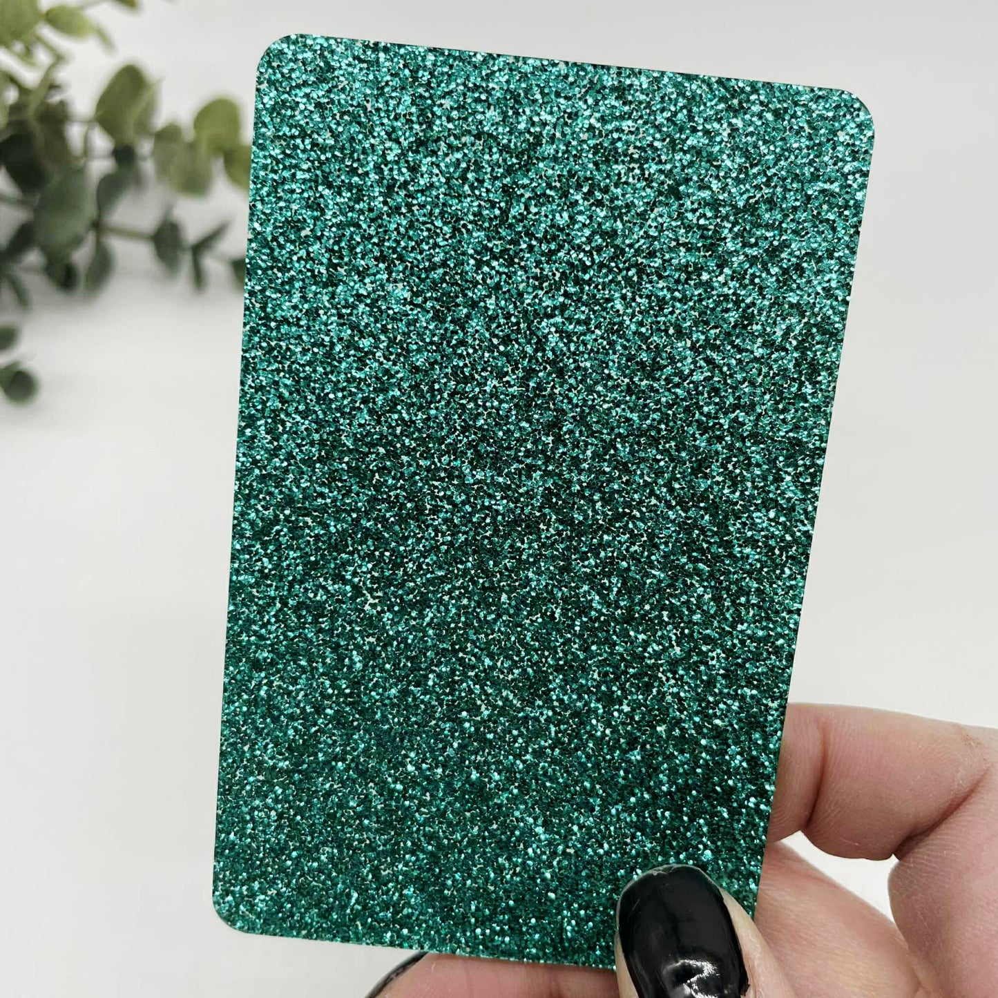 Turquoise - Glitter Cast Acrylic Sheets 1108