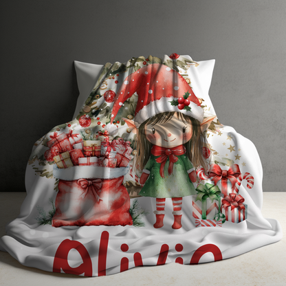Christmas Name Blanket - PRE-ORDER