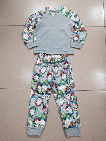 Gnome Christmas Family PJ Sets