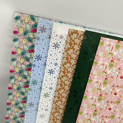 Bats on Matte - Printed Cast Acrylic Sheets 1011