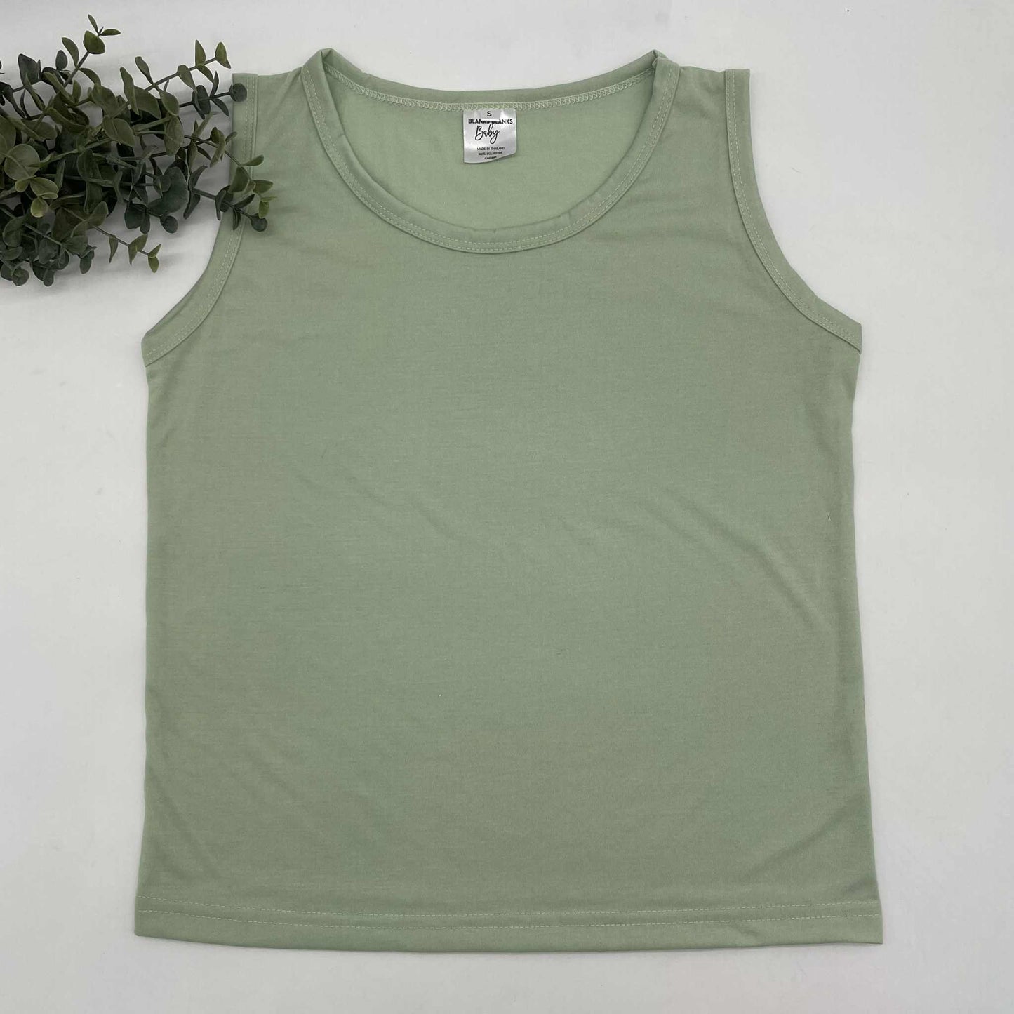 100% Polyester Toddler Muscle Tanks - IN STOCK