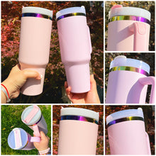 Load image into Gallery viewer, The Opal Rainbow Plated Gen2 40oz Tumbler - PRE-ORDER
