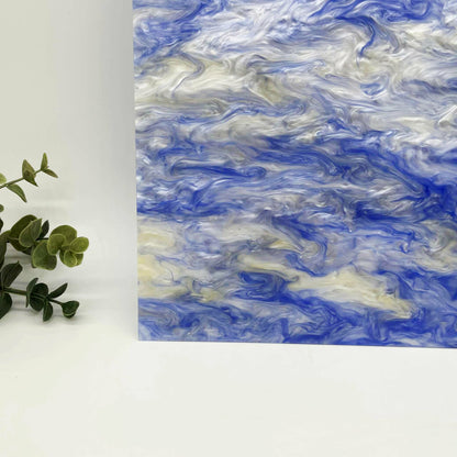 Waterfall - Milky Way Cast Acrylic Sheets 1102