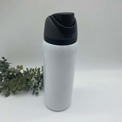 Sip & Flow 32oz with Coloured Lids Sublimation Tumbler
