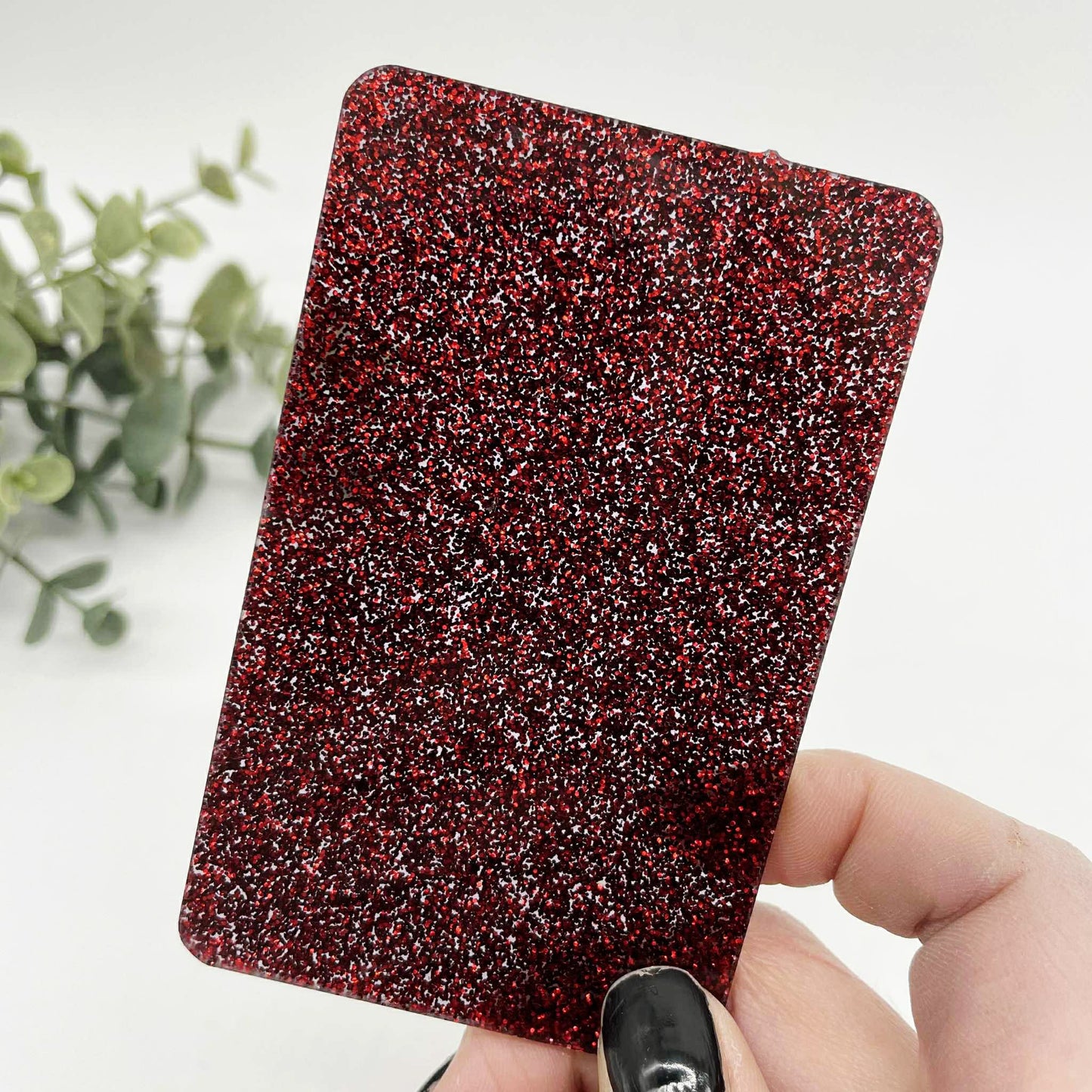 Ruby - Glitter Cast Acrylic Sheets 1129