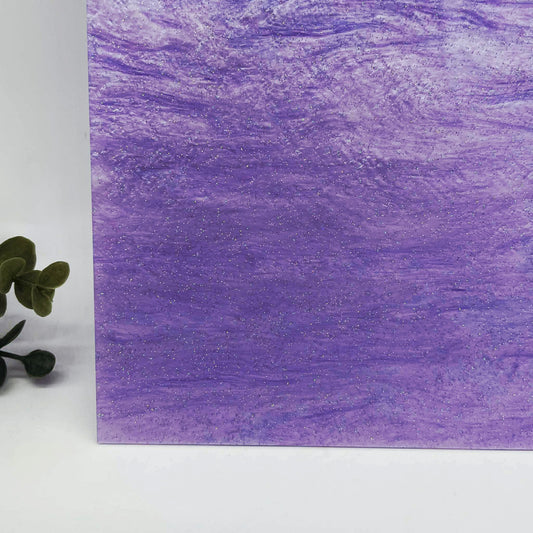 Purple Rain - Galaxy Cast Acrylic Sheets 1074