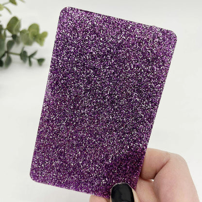Purple - Glitter Cast Acrylic Sheets 1116