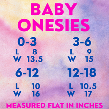 Load image into Gallery viewer, Baby Onesie 100% Polyester For Sublimation - In Stock
