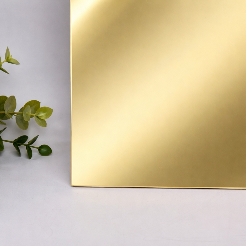 Gold - Mirror Cast Acrylic Sheets 1099