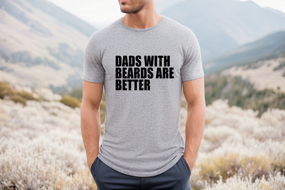 Dad's with Beards DTF Transfer - 1144