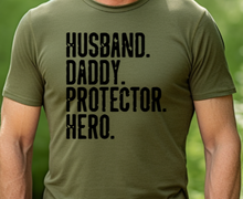 Load image into Gallery viewer, Husband Daddy Protector Hero DTF Transfer - 1136
