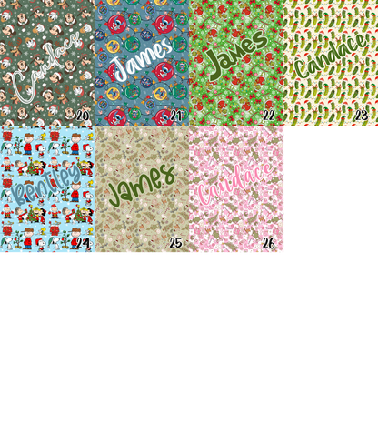 Christmas Name Blanket - PRE-ORDER