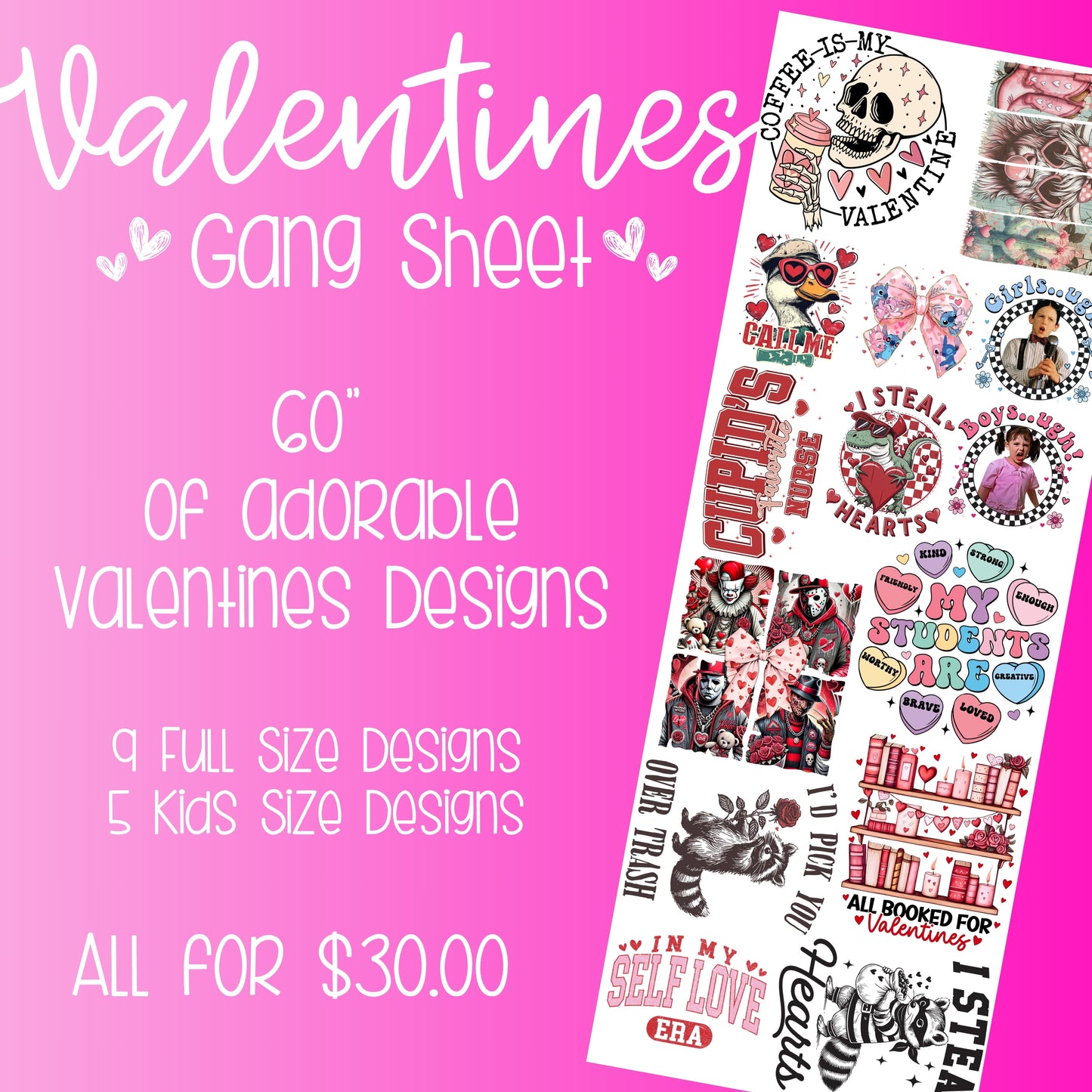 Valentines DTF Bundle