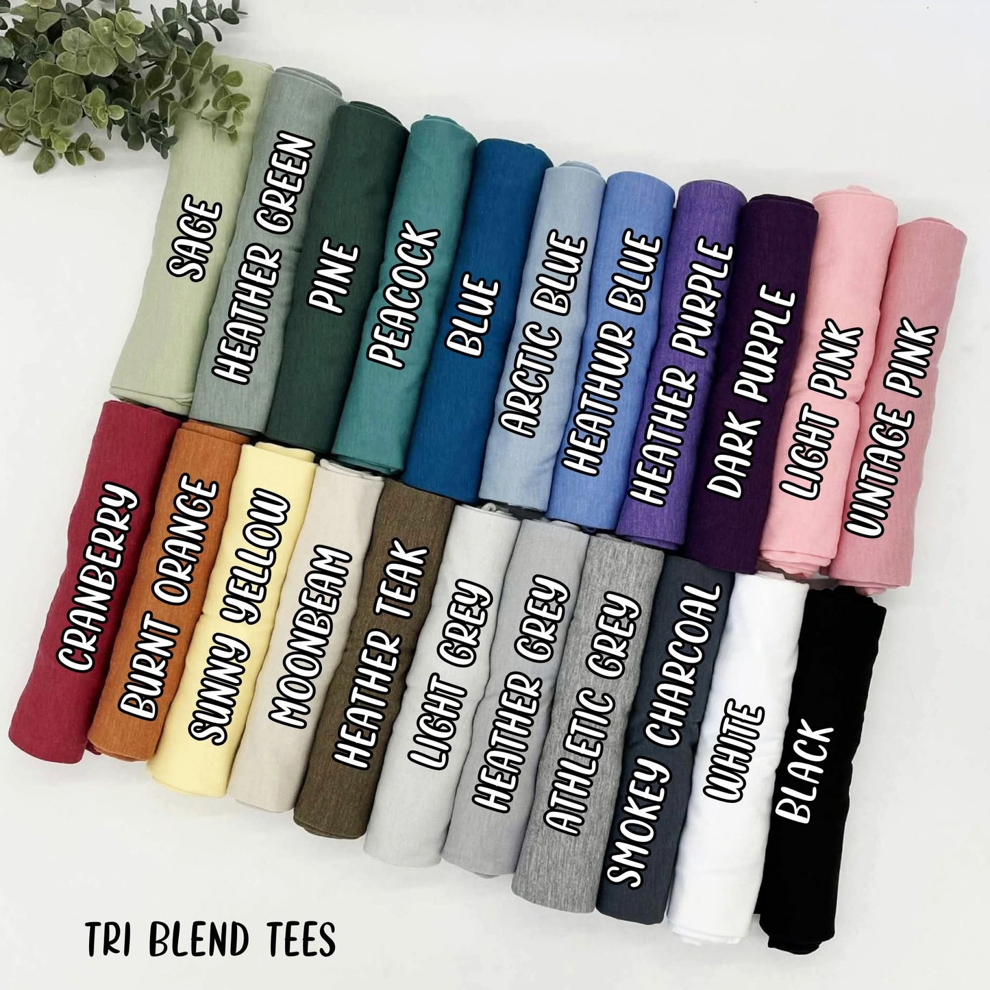 The Tri Blend Adult Tee - Sizes S-XL