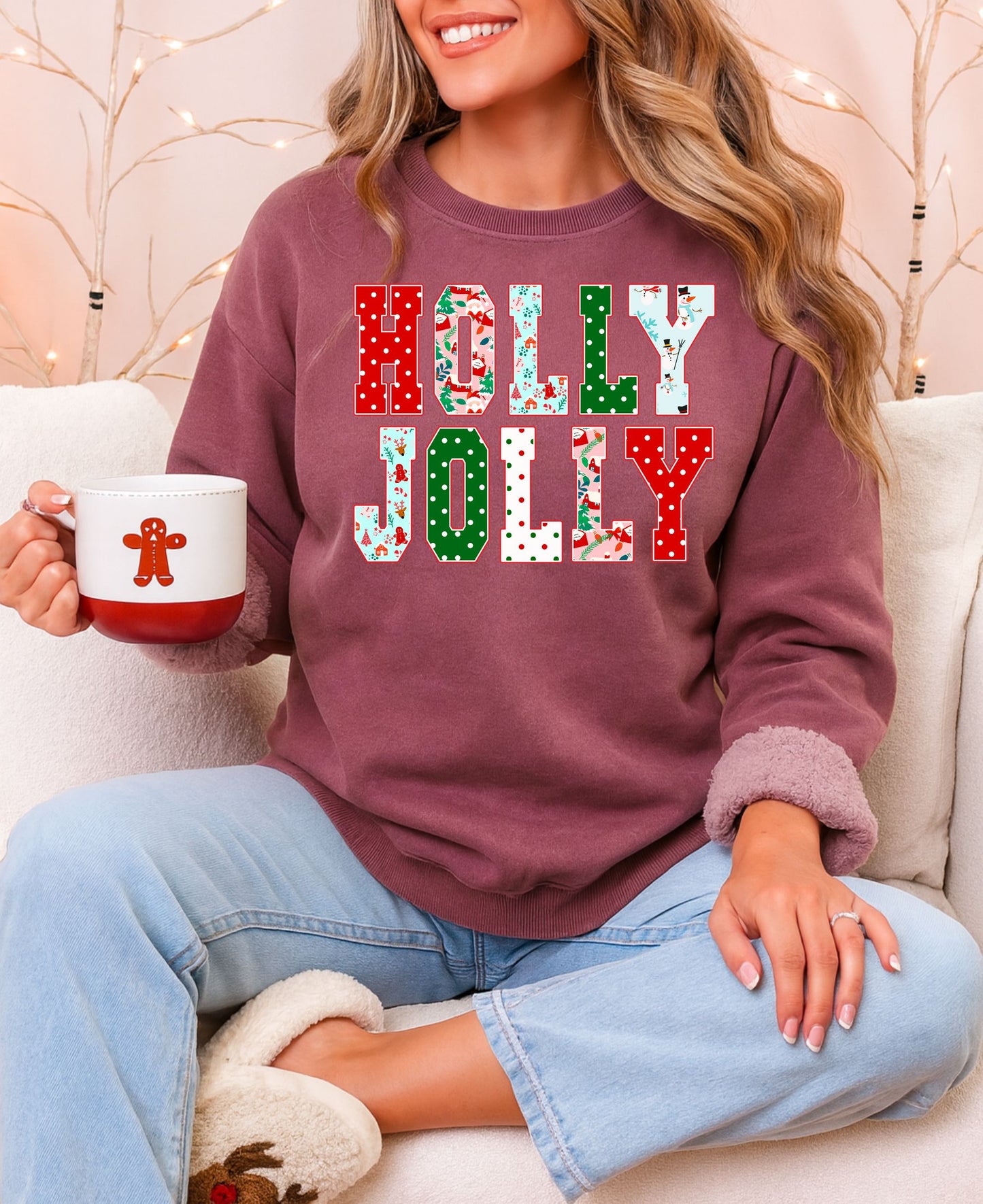 Holly Jolly DTF Transfer - 1350