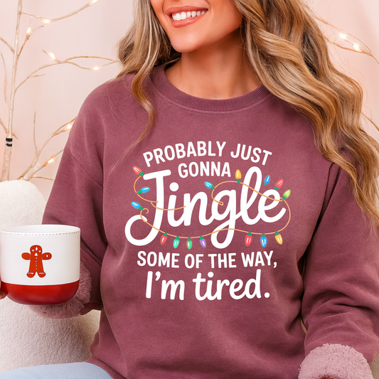 Jingle Some of the Way DTF Transfer - 1303