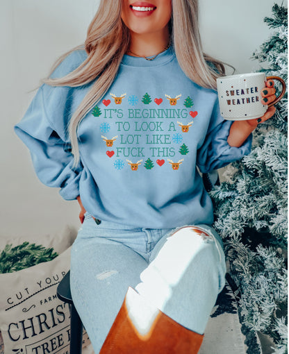 Beginning to look a lot like DTF Transfer - 1377