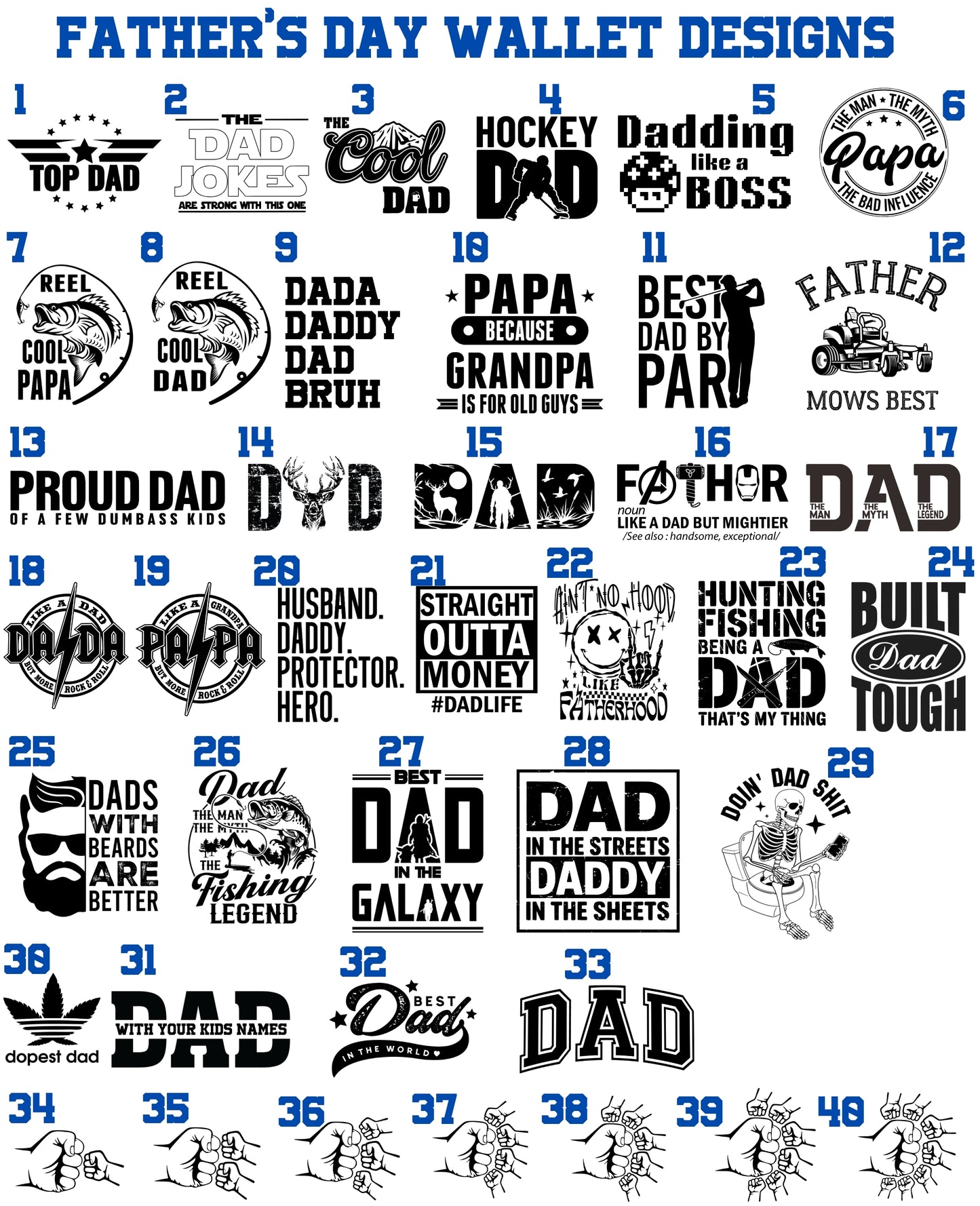 Fathers Day Custom Writing Hats