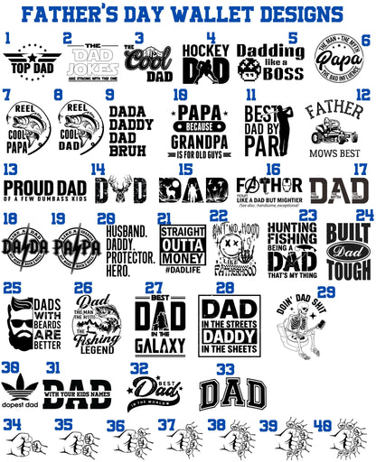 Fathers Day Custom Writing Hats