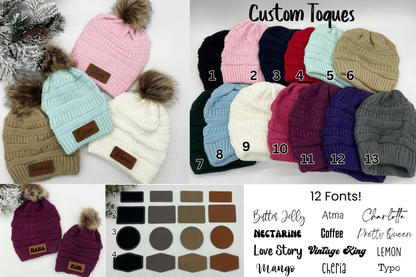 Custom POM Toque New Style - PRE-ORDER