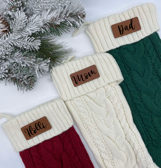 Custom Knit Stockings - PRE-ORDER