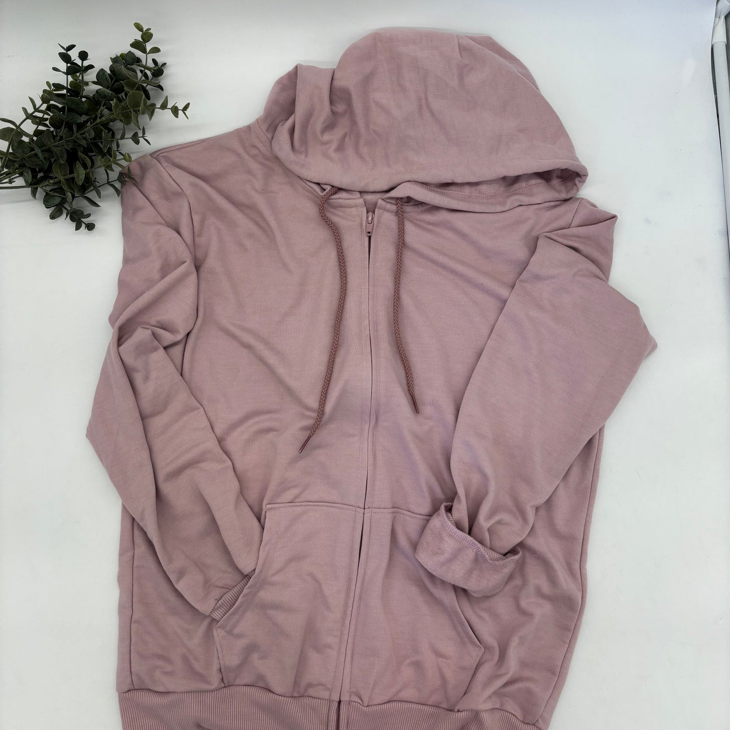 Zip Up Poly Hoodies - IN STOCK
