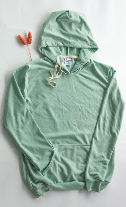 100% Polyester Hoodies - In Stock Sage / Small Hoodie