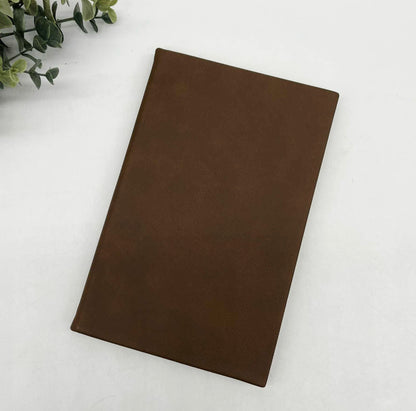 Engravable Leather Notebook