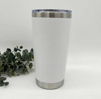 20oz Stainless Steel Car Tumbler – Engraving Ready