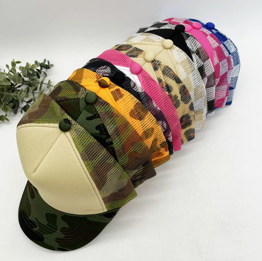 Pattern Trucker Hat