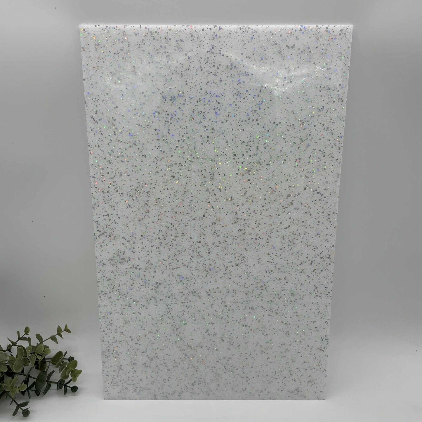 White - Sugared Cast Acrylic Sheets 1022