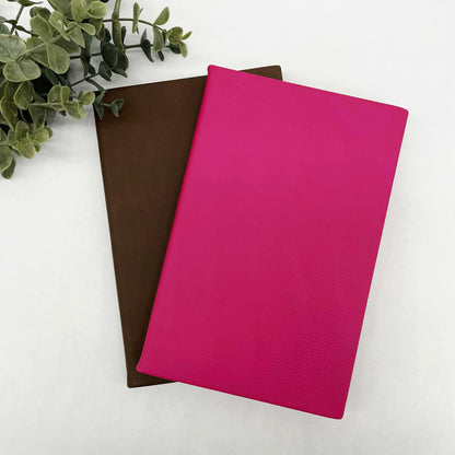 Engravable Leather Notebook