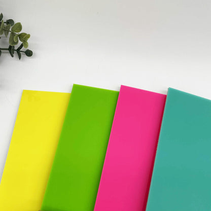 Neon Yellow - Essentials Cast Acrylic Sheets 1063