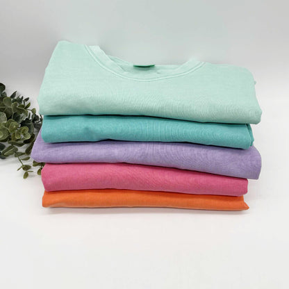 Sun Washed Collection 🌞 100% Pigment Dyed Cotton Tees
