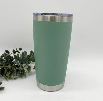 20oz Stainless Steel Car Tumbler – Engraving Ready
