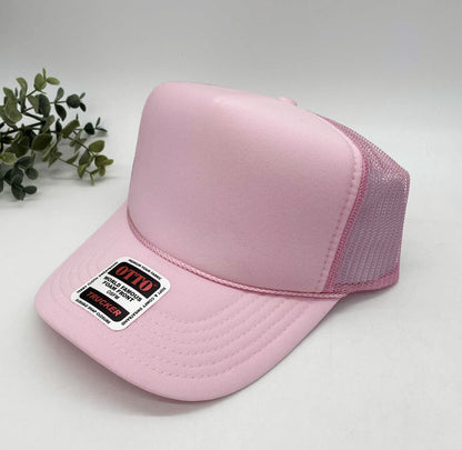 OTTO 5 Panel Foam Front High Crown Trucker 39-165 - INSTOCK