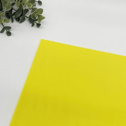 Neon Yellow - Essentials Cast Acrylic Sheets 1063