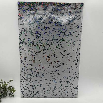 Bat Glitter - Printed Cast Acrylic Sheets 1012
