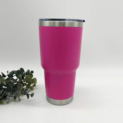 30oz Curve Tumbler Powder Coated