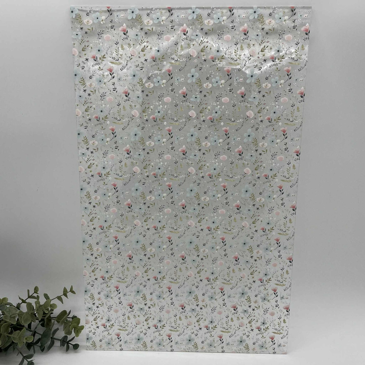 Watercolour Flowers - Printed Cast Acrylic Sheets 1002