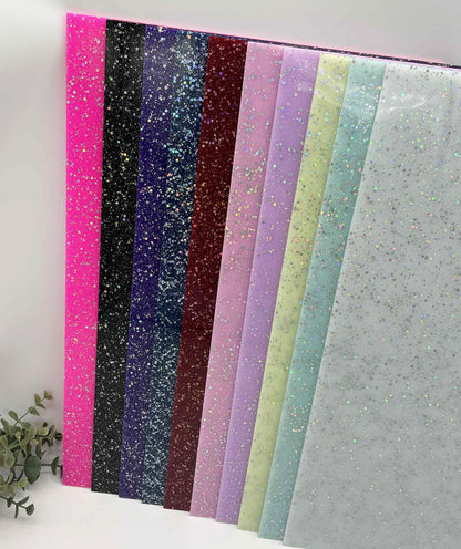 Lemon - Sugared Cast Acrylic Sheets 1024