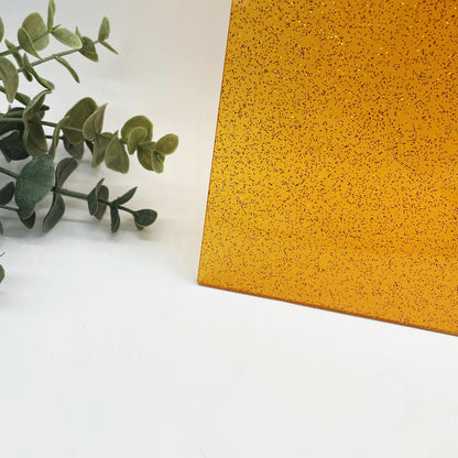 Orange Shimmer - Jellies Cast Acrylic Sheets 1021